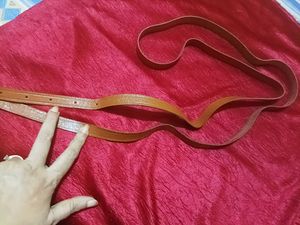 5 Vintage Leather Belts