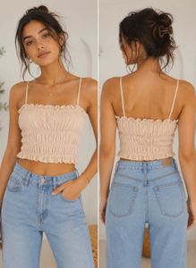 Smocked Camisole Top