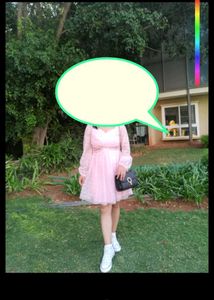 Beautiful pink dress