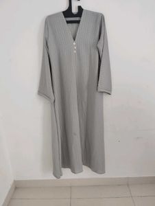 Elegant Grey abaya
