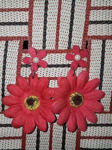 Combo of Beautiful Flower &amp; Peacock design jhumki