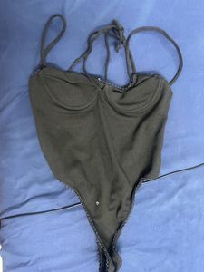 Chic Black Bodysuit