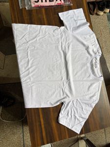 Adidas White T-Shirt with '7'