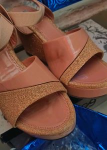 Elegant Peach Heels