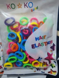 HAIR TIES MINI RUBBER PACK OF ANY 2 @150 RS