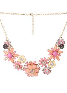 Stunning Floral Statement Necklace