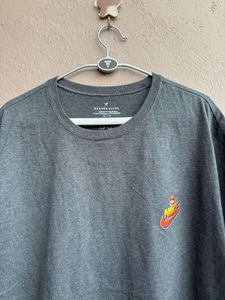 Grey T-Shirt with Fun Graphic