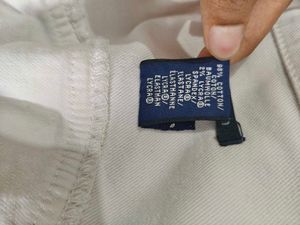 Classic White Denim Jacket