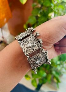 3 Oxidized Silver Bracelet