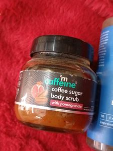 Be bodywise bodywash and m caffeine scrub