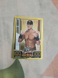John Cena Gold Foil