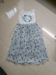 Chic Floral Print Sleeveless Dress