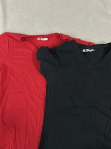 SET OF 2 V-Neck T-Shirt