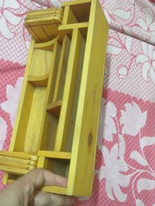 Wooden Desk Organizer
