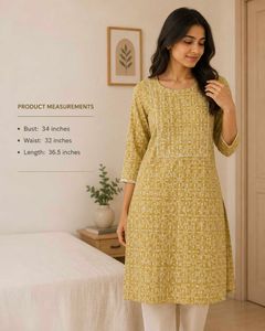 Cotton kurti ✨