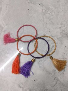 Boho Tassel Bangles