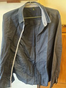 Classic Men's linen Button-Down Shirt