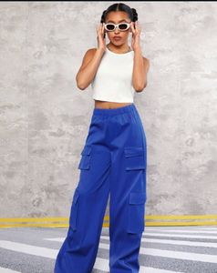 SHEIN Blue Cargo Pants🦋💙