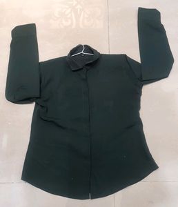 M SIZE 34 Bust Olive Formal Shirt