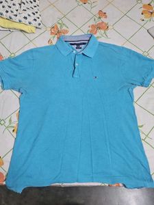 Tommy Hilfiger Blue Polo Shirt