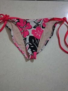 Tropical Floral Bikini Bottom