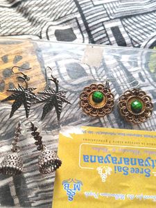 Combo Of Tops And Earrings