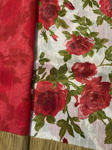 Beautiful Floral Saree