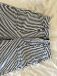 H&amp;M divided Striped Wide Leg Pants