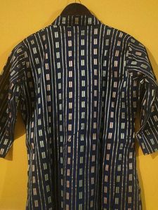 Striped Patterned Tunic Dress