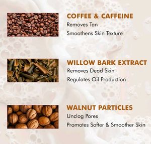 🍮🌼 MCaffeine Caramel Crunch Exfoliating Soap
