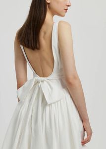 Open Back A Line Dress