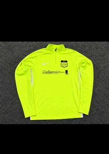 Nike Neon Zip Neck Sweatshirt