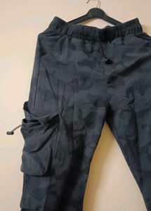 Camo Flare Cargo Pants