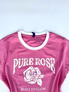 Pink 'Pure Rose' Graphic Tee