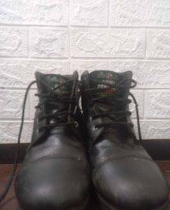 Men's Black Leather Boots
