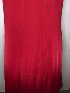 Elegant Red &amp; Black Maxi Gown