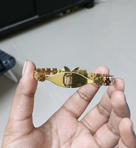 Gold Butterfly &amp; Flower Bracelet