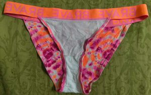 🌈 NO BOUNDARIES Tie-Dye 'BRAVE' Panty 🌈