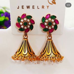 Elegant Festive Jhumka Earrings