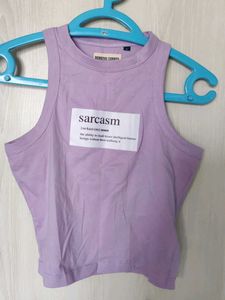 Bonkers Corner Sarcasm Racerback Tank Tops - Lilac