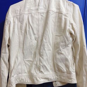 White Denim Stylish Korean style Jacket