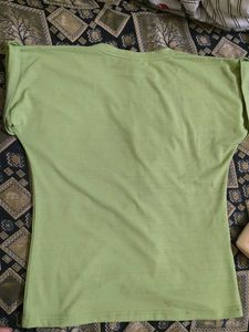 Light Green "Good Things" Graphic T-Shirt