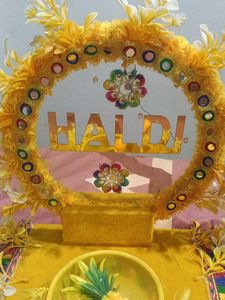Haldi Ceremony Decor Set