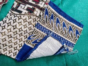Boho Fabric Swatch Collage