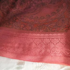 Beautiful Red Silk Saree