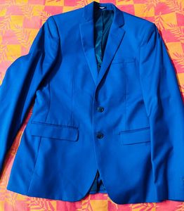 Premium Men's Royal Blue Blazer