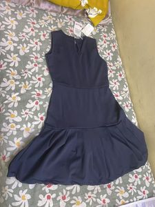 Navy Blue formal dress
