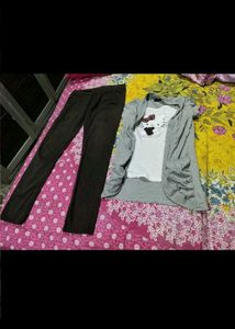 top pants set &amp; Glow Face Wash free