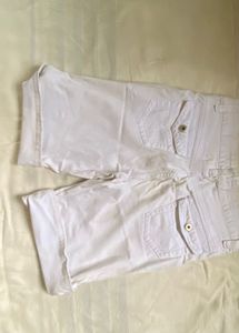 White Bermuda Shorts
