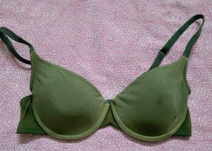 Olive Green Bra